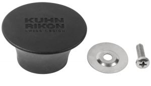 COVER STAR Lid knob black for glass lid