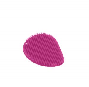 3-in-1 Stay Clean Silicone Scrubber pink