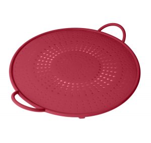 Splatter guard silicone red · Ø 30 cm