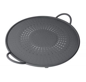 Splatter guard silicone grey · Ø 30 cm