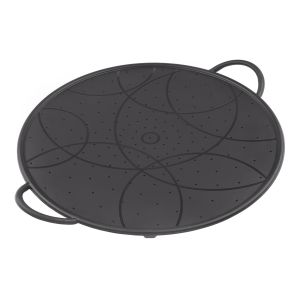 Splatter guard silicone black · Ø 26 cm