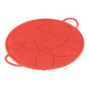 Splatter guard silicone red · Ø 26 cm