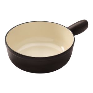 Fondue pot induction cast iron black · Ø 20 cm