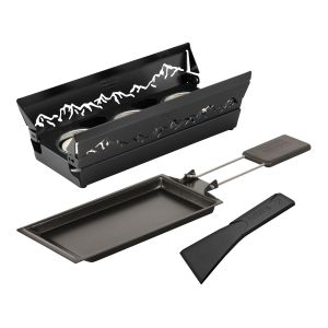 Raclette set mini Alpenglühen black