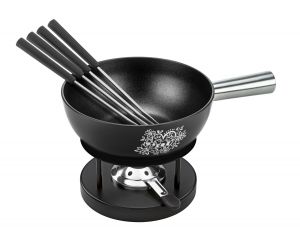 Cheese fondue set Alpine Love · Ø 22 cm