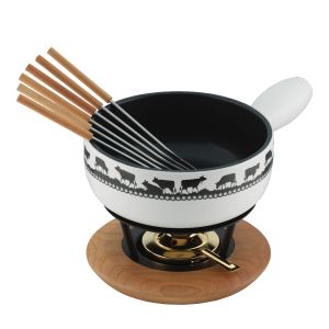 Cheese fondue set Golden Bell · Ø 23 cm