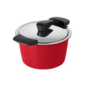 HOTPAN® Servierkasserolle rot 1.0 L · Ø 14 cm