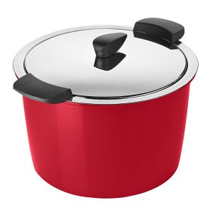 HOTPAN® Marmite à servir rouge 5.0 L · Ø 22 cm