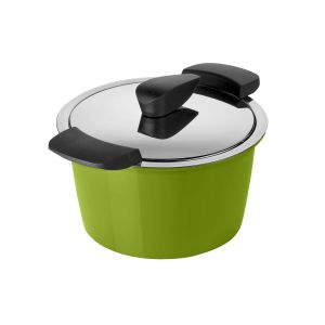 HOTPAN® Cocotte à servir verte 1.0 L · Ø 14 cm