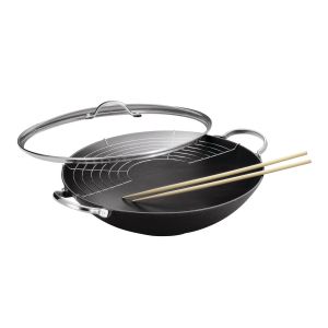 JAMPUR Wok cast iron  Ø 36 cm