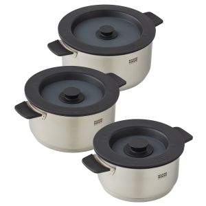 SMART & COMPACT Set pots 1.5 L / 3.0 L / 5.0 L