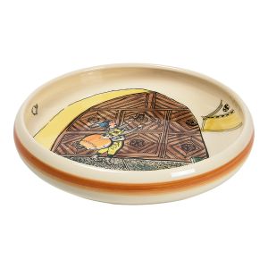 Children's Plate Ursli at the door · Ø 18 cm