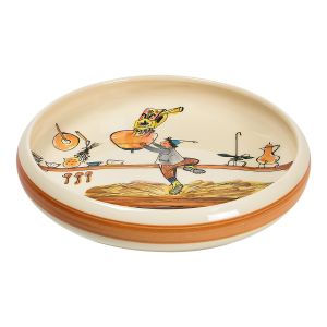 Children's Plate Ursli gets the bell · Ø 18 cm