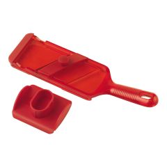 Mandoline réglable rouge