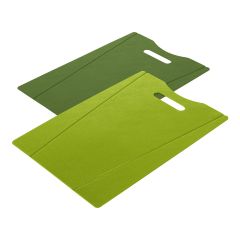 Set tablas de cortar verde / verde oscuro 2 pzs