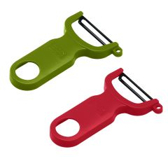 SWISS PEELER Éplucheur set rouge et vert 2 pièces