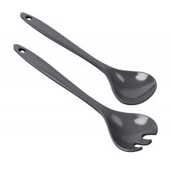 Salad servers grey