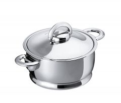 Durotherm cocotte à servir inox 0.5 L · Ø 11.5 cm