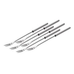 Cheese fondue forks stainless steel 6 pcs