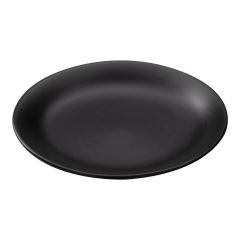 Plate black · Ø 20 cm