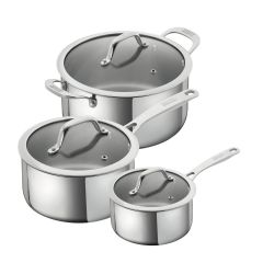 ALLROUND Set  · Saucepans 1.5 L / 3.1 L / Pot 5.4 L