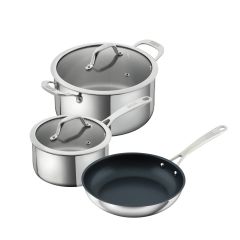 ALLROUND Set · Saucepan 1.5 L / Pot 3.1 L / Frypan  Ø 24 cm