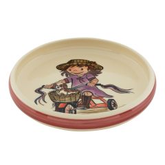 Children's plate Bicycle · Ø 18 cm