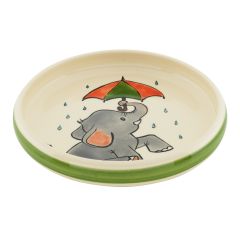 Assiette enfant Éléphant · Ø 18 cm